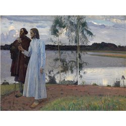 Странники. За Волгой - Модульная картины, Репродукции, Декоративные панно, Декор стен