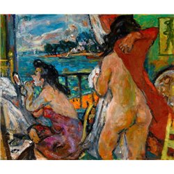 Сцена с фигурами - Модульная картины, Репродукции, Декоративные панно, Декор стен