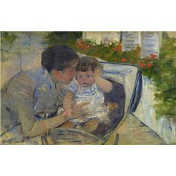 Сюзанна, укладывающая ребенка - Модульная картины, Репродукции, Декоративные панно, Декор стен