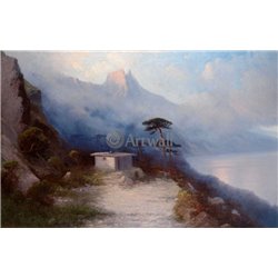 Татарская сакля в Крыму - Модульная картины, Репродукции, Декоративные панно, Декор стен