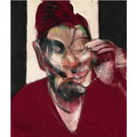 Портреты картины репродукции на заказ - Триптих Люциан Фрейд, центральная часть