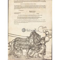 Картина на холсте по фото Модульные картины Печать портретов на холсте Триумфальная колесница Максимилиана
