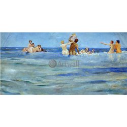 Тритоны и наяды - Модульная картины, Репродукции, Декоративные панно, Декор стен