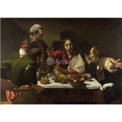 Ужин в Эммаусе - Модульная картины, Репродукции, Декоративные панно, Декор стен