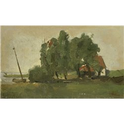 Усадьба - Модульная картины, Репродукции, Декоративные панно, Декор стен