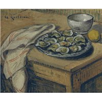 Портреты картины репродукции на заказ - Устрицы