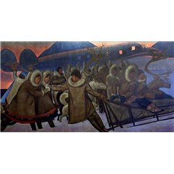 Фреска в Ариэль-Риос - Модульная картины, Репродукции, Декоративные панно, Декор стен