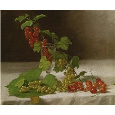 Картина на холсте по фото Модульные картины Печать портретов на холсте Френсис Джон «Натюрморт со смородиной»