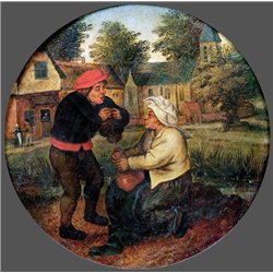 Фламандские пословицы-6 - Модульная картины, Репродукции, Декоративные панно, Декор стен