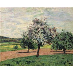 Цветущая яблоня - Модульная картины, Репродукции, Декоративные панно, Декор стен