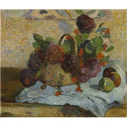 Цветы в корзине - Модульная картины, Репродукции, Декоративные панно, Декор стен