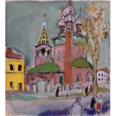 Картина на холсте по фото Модульные картины Печать портретов на холсте Церковь Ризположения на Донской