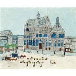 Церковь Св. Евстафия в Париже - Модульная картины, Репродукции, Декоративные панно, Декор стен