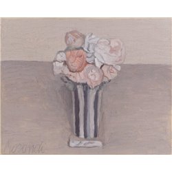 Цветы в вазе - Модульная картины, Репродукции, Декоративные панно, Декор стен