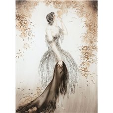 Картина на холсте по фото Модульные картины Печать портретов на холсте Черный платок