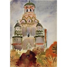 Картина на холсте по фото Модульные картины Печать портретов на холсте Храм Усекновения главы Иоанна Предтечи (Дьяково)