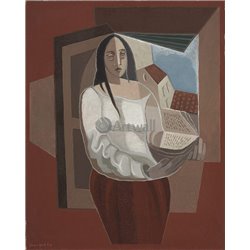Читательница - Модульная картины, Репродукции, Декоративные панно, Декор стен