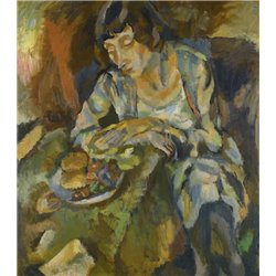 Эрмина и фрукты - Модульная картины, Репродукции, Декоративные панно, Декор стен