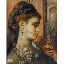Этюд к Саломее с головой св.Иоанна Крестителя - Модульная картины, Репродукции, Декоративные панно, Декор стен