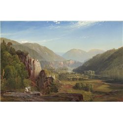 Юниата, вечер - Модульная картины, Репродукции, Декоративные панно, Декор стен