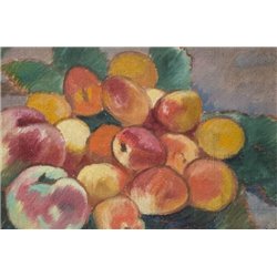 Яблоки и персики - Модульная картины, Репродукции, Декоративные панно, Декор стен
