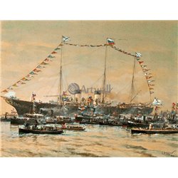 Царский визит - Модульная картины, Репродукции, Декоративные панно, Декор стен