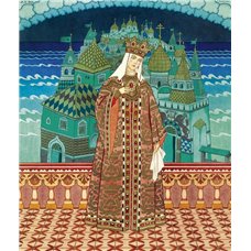 Картина на холсте по фото Модульные картины Печать портретов на холсте Царица Милитрисса