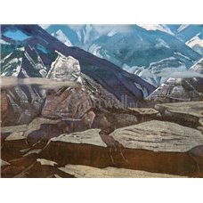 Картина на холсте по фото Модульные картины Печать портретов на холсте Форт Бхарагарх