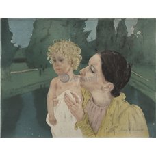 Картина на холсте по фото Модульные картины Печать портретов на холсте У пруда