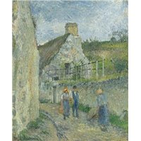 Портреты картины репродукции на заказ - Улица в Овере на Уазе