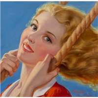 Трешер Лесли «Девушка на качелях»