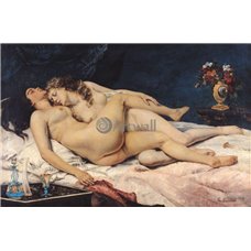 Картина на холсте по фото Модульные картины Печать портретов на холсте Спящие Нега и Сладострастие