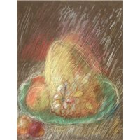 Портреты картины репродукции на заказ - Натюрморт с фруктами