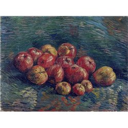 Натюрморт с яблоками - Модульная картины, Репродукции, Декоративные панно, Декор стен