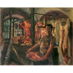 Мясная лавка - Модульная картины, Репродукции, Декоративные панно, Декор стен