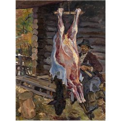 Мясник - Модульная картины, Репродукции, Декоративные панно, Декор стен