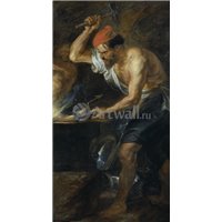Портреты картины репродукции на заказ - Мифические божества. Вулкан, кующий молнии Юпитеру