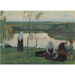 Монахини - Модульная картины, Репродукции, Декоративные панно, Декор стен
