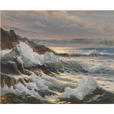 Картина на холсте по фото Модульные картины Печать портретов на холсте Морской пейзаж