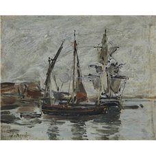 Картина на холсте по фото Модульные картины Печать портретов на холсте Лодки