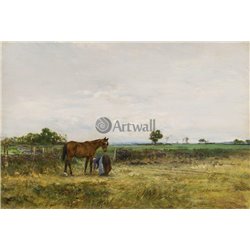 Лошадь и телега - Модульная картины, Репродукции, Декоративные панно, Декор стен