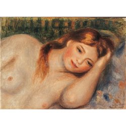 Лежащая женщина - Модульная картины, Репродукции, Декоративные панно, Декор стен