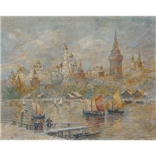 Картина на холсте по фото Модульные картины Печать портретов на холсте Кремль