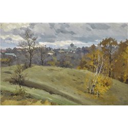 Леса около Москвы - Модульная картины, Репродукции, Декоративные панно, Декор стен