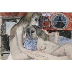 Круглое окно - Модульная картины, Репродукции, Декоративные панно, Декор стен