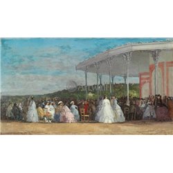 Концерт в казино в Довиле - Модульная картины, Репродукции, Декоративные панно, Декор стен