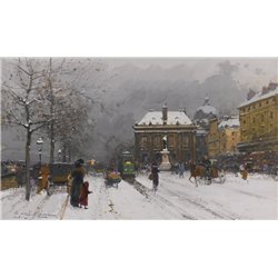 Институт, плохая погода - Модульная картины, Репродукции, Декоративные панно, Декор стен