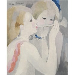 Женщины с дудочкой - Модульная картины, Репродукции, Декоративные панно, Декор стен