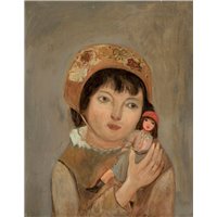Девочка с куклой