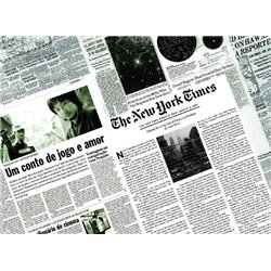 New York Times - Фотообои винтаж - Модульная картины, Репродукции, Декоративные панно, Декор стен